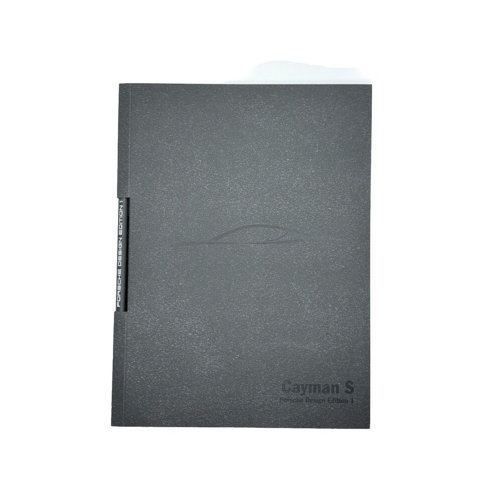 Porsche Design Edition 1 Drawing Sketch Pad W Pencil Factory Collectible